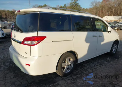 2017 Nissan Quest Sv z USA, uszkodzony, nr VIN JN8AE2KP0H9168342